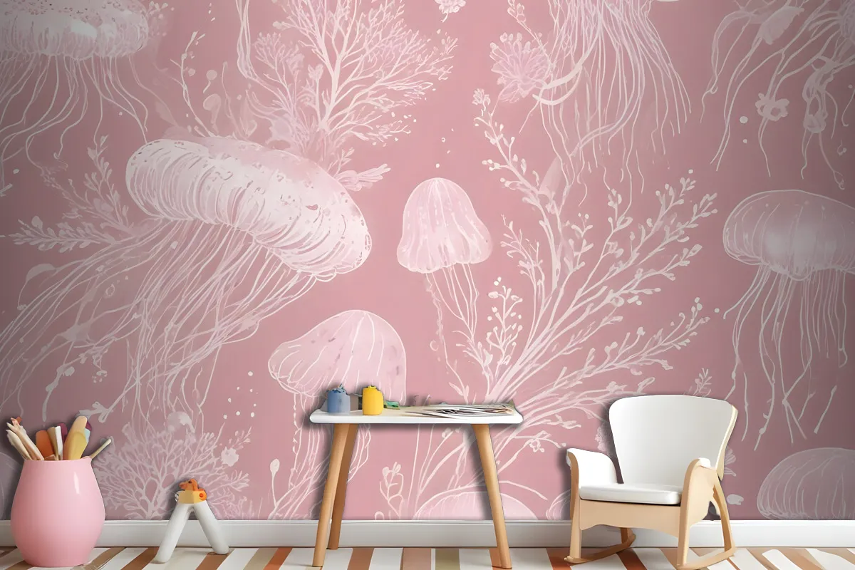 Fototapete Unterwasser Meerjungfrau Mädchen Für Kinder