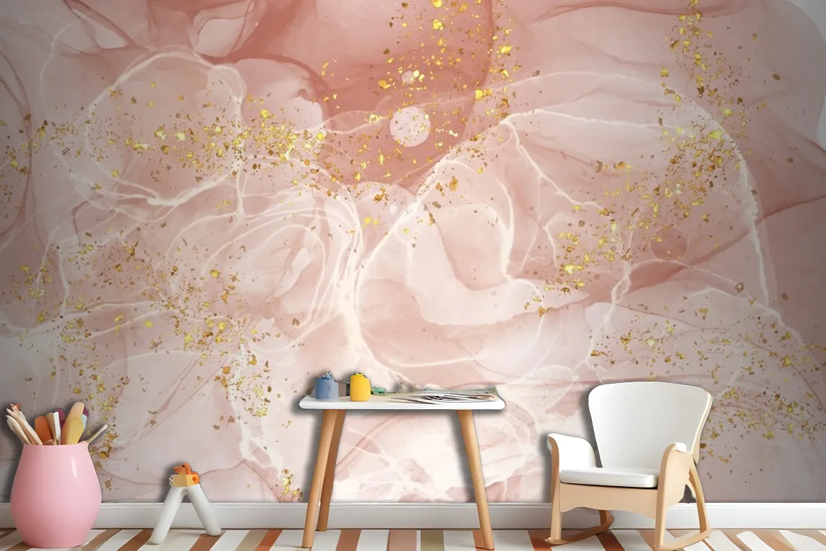 Fototapete Aquarell Alkoholtinte Hintergrund