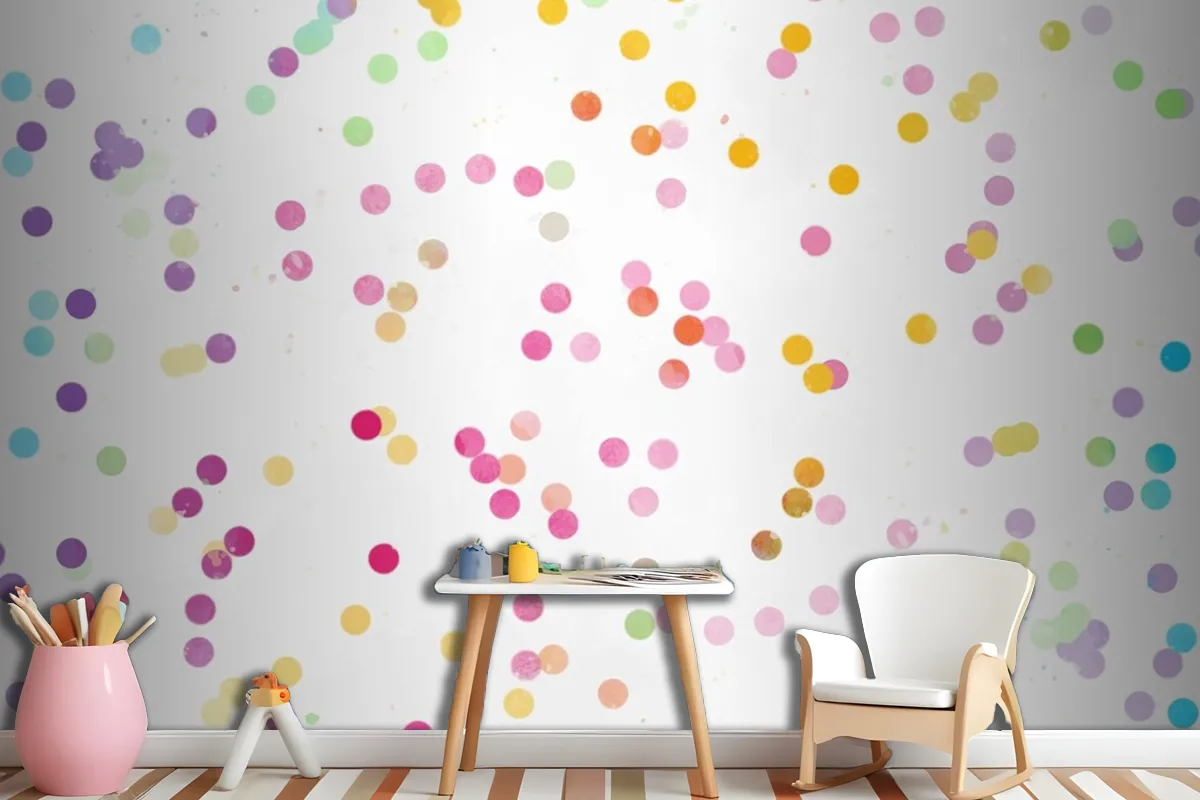 Fototapete AquarellRegenbogenHintergrund