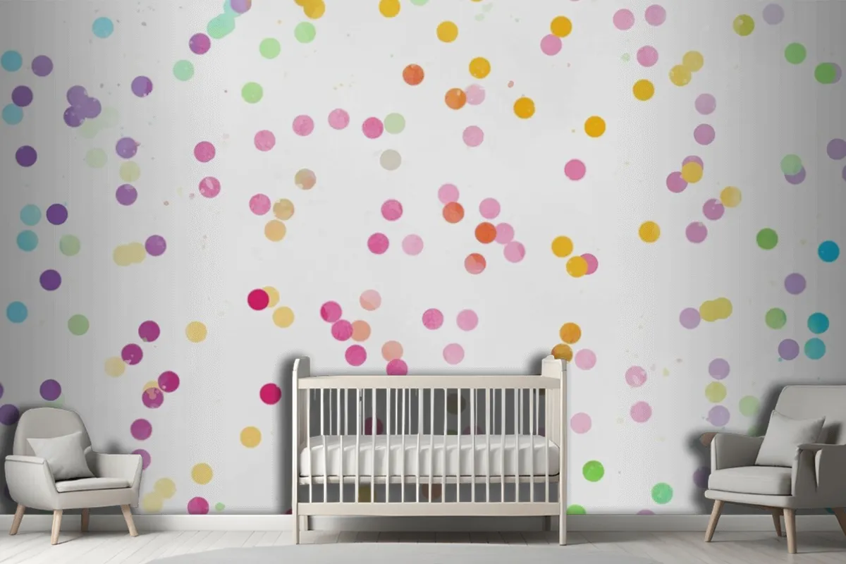 Fototapete AquarellRegenbogenHintergrund