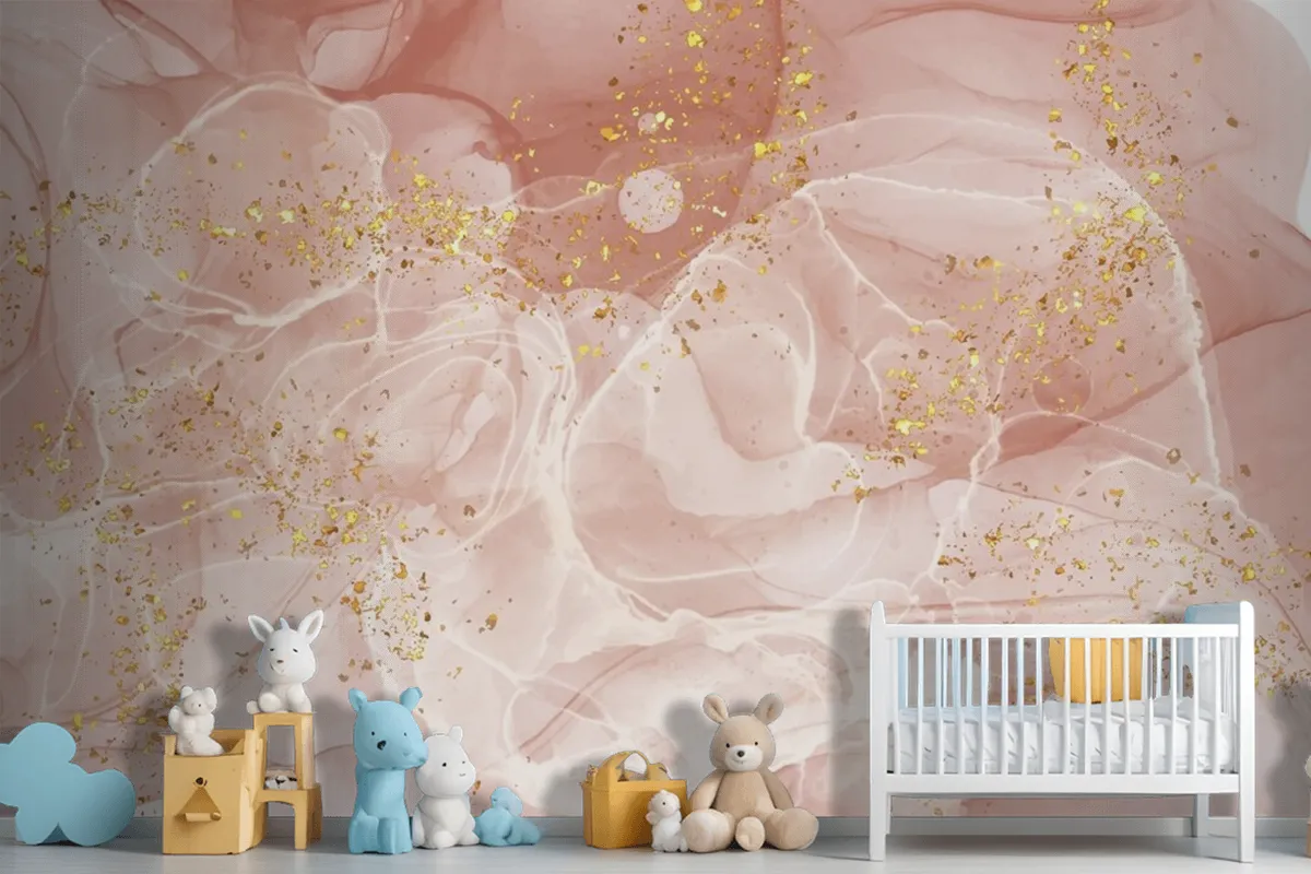 Fototapete Aquarell Alkoholtinte Hintergrund