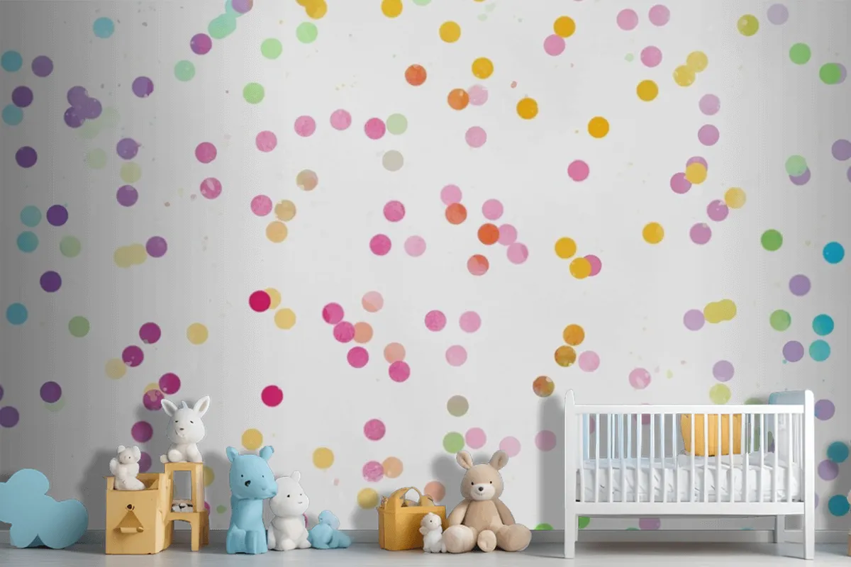 Fototapete AquarellRegenbogenHintergrund