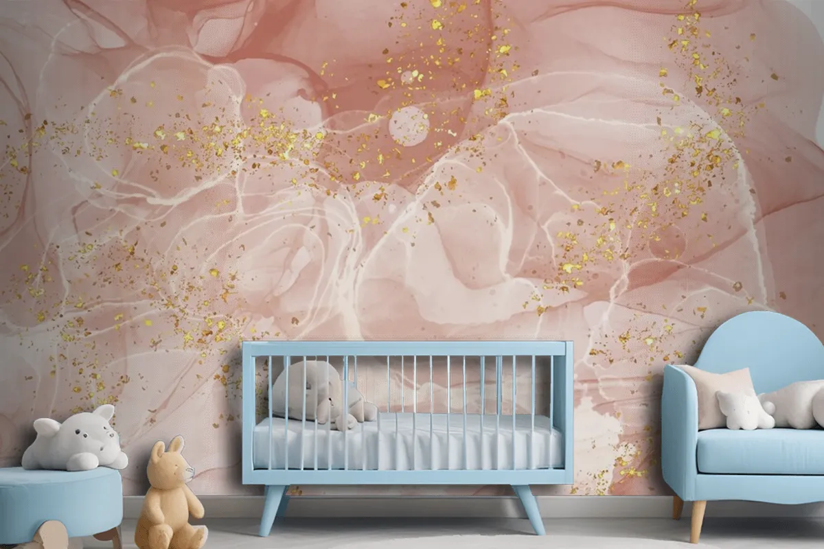 Fototapete Aquarell Alkoholtinte Hintergrund