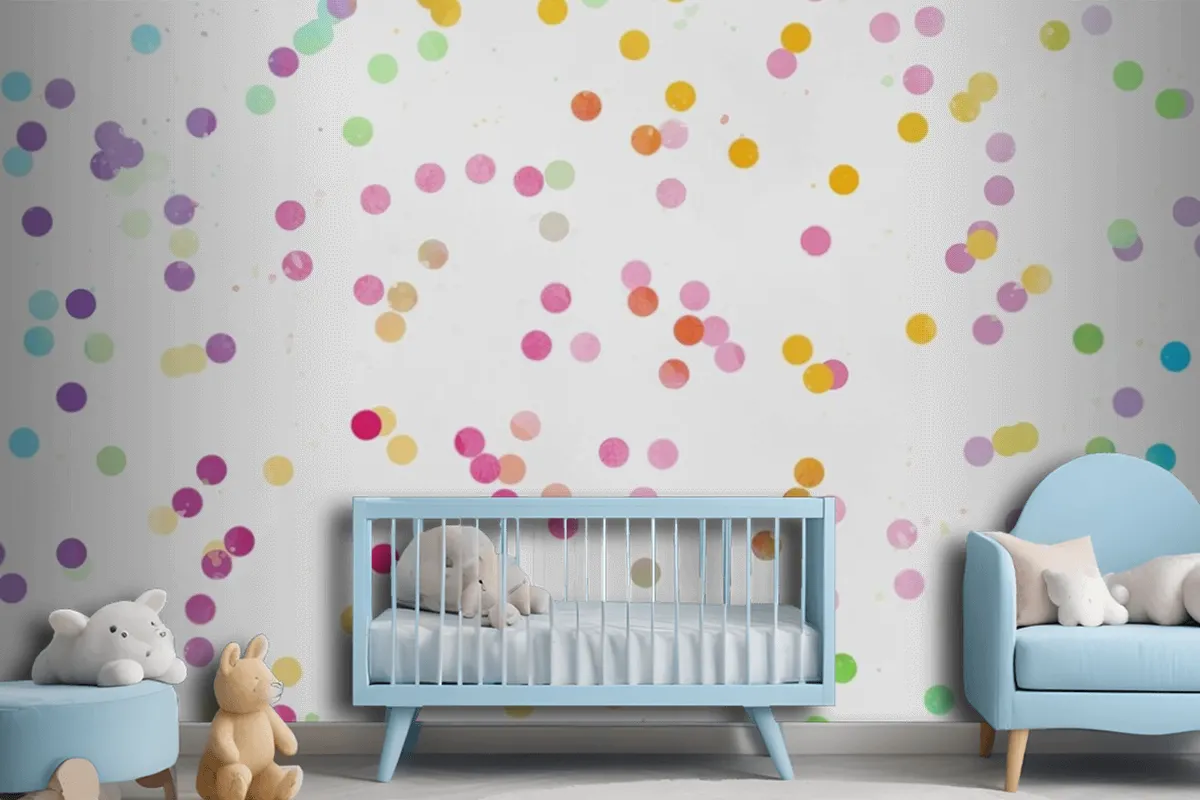 Fototapete AquarellRegenbogenHintergrund