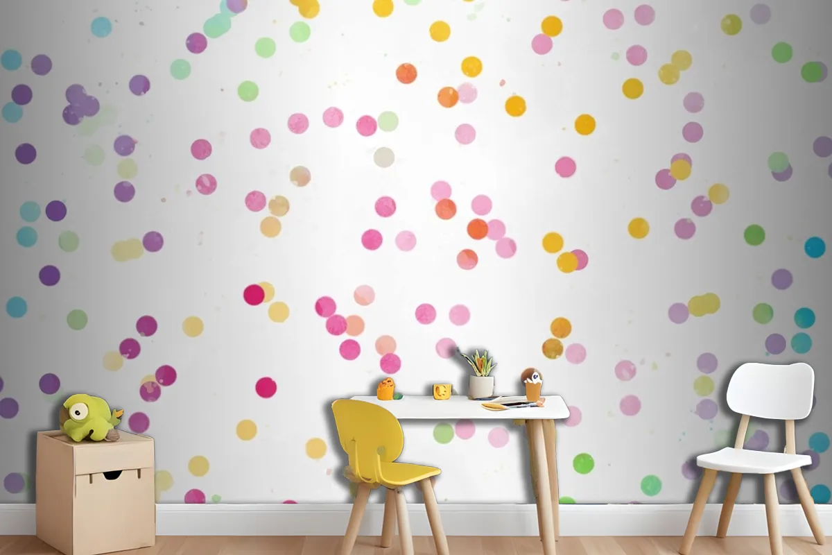 Fototapete AquarellRegenbogenHintergrund