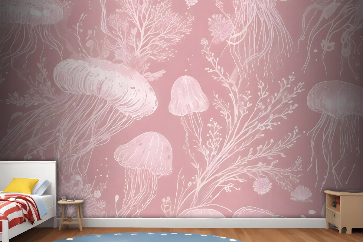 Fototapete Unterwasser Meerjungfrau Mädchen Für Kinder