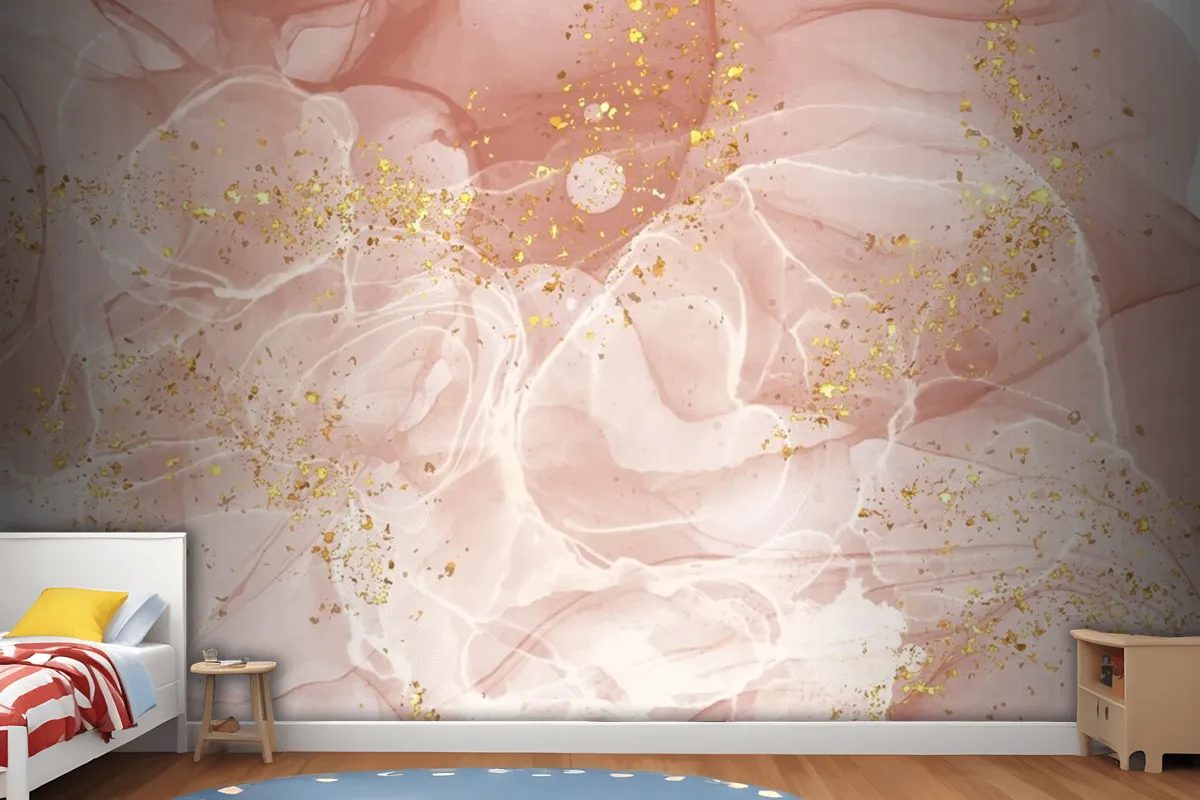 Fototapete Aquarell Alkoholtinte Hintergrund